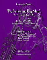 Big Butter and Egg Man (for Saxophone Quartet SATB or AATB) P.O.D. cover